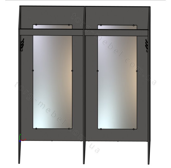 Примірочна кабіна з ЛДСП 7703  від виробника в Одесі