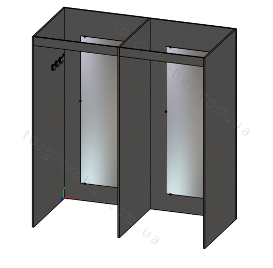 Примерочная кабина из ЛДСП  7703 от производителя в Одессе