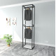 Двоярусна стійка для одягу 0204 Двоярусна стійка для одягу 0204